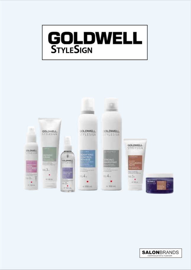 Goldwell STYLESIGN kundebrochure A5  2026