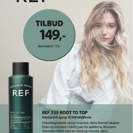 A5 Tilbudsseddel REF 335 Root To Top 139,-