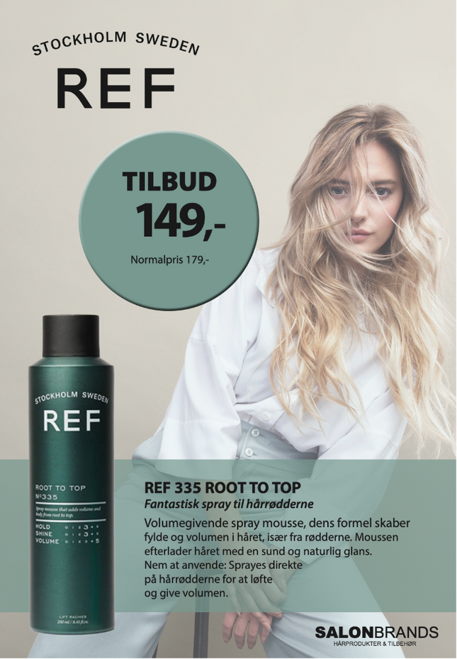A5 Tilbudsseddel REF 335 Root To Top 139,-
