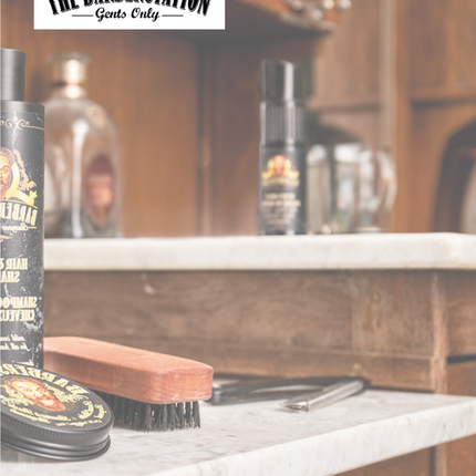 Barberstation kundebrochure A5