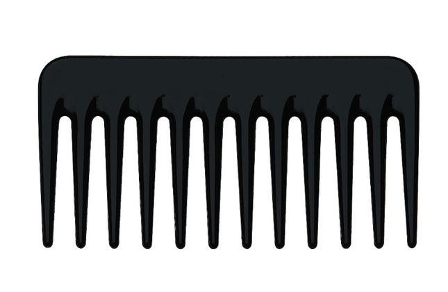 Krøllekam sort mini