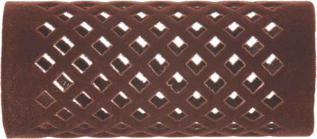 Velourcurler Brun 28mm 12stk
