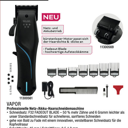 Wahl HSM Vapor