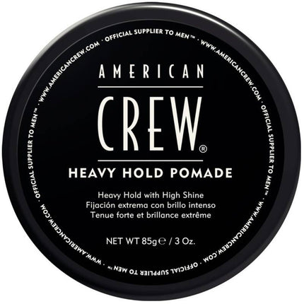 American Crew Heavy hold pomade 85gr sort -30%