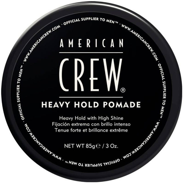 American Crew Heavy hold pomade 85gr sort -30%