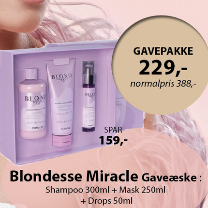 Blondesse Miracle Complete kit GAVEÆSKE (værdi 388,-)