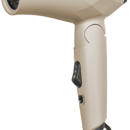 Efalock mini rejse føn Diamond beige NEW (nettopris)