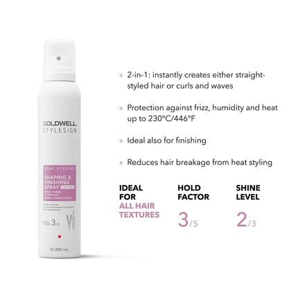 Goldwell StyleSign Shaping & Finishing Spray 200ml (Twist Around)