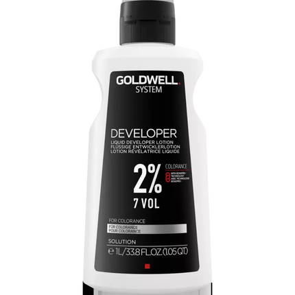 Goldwell 2% developer 1000ml (Colorance Lotion)