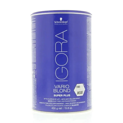 Igora Vario Blond Super Plus (hvid lysningspulver) 450gr afblegning