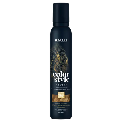 Indola styling mousse Medium Blonde 200ml