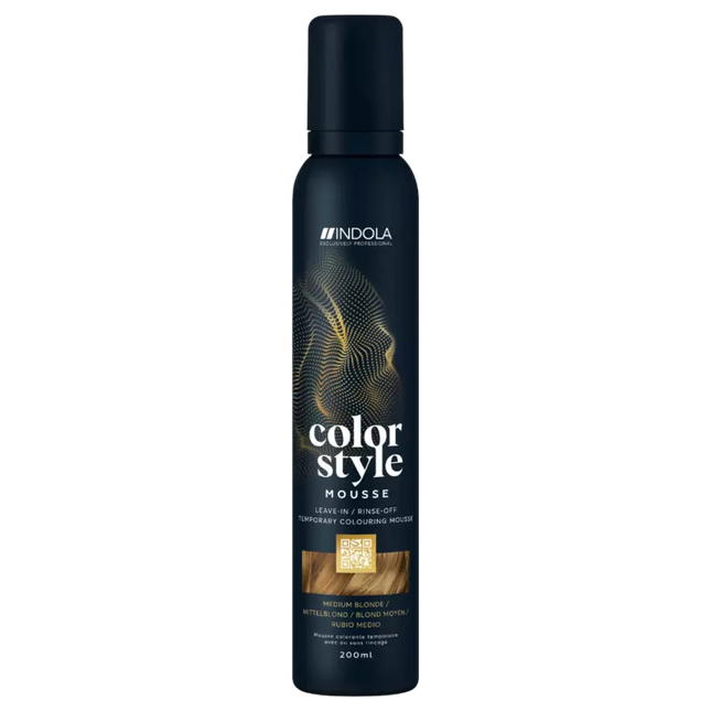 Indola styling mousse Medium Blonde 200ml