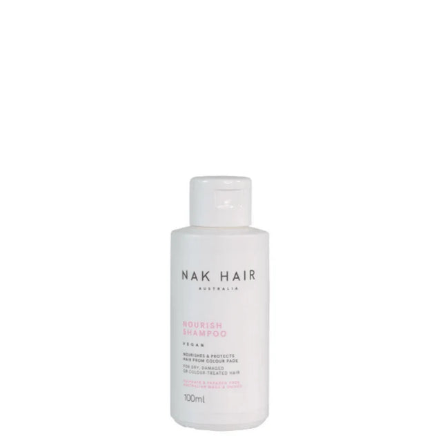 NAK Nourish shampoo 100ml Travelsize OUTLET -30%