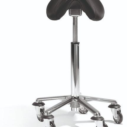 Sibel klippestol sadel Small m/hairproof hjul