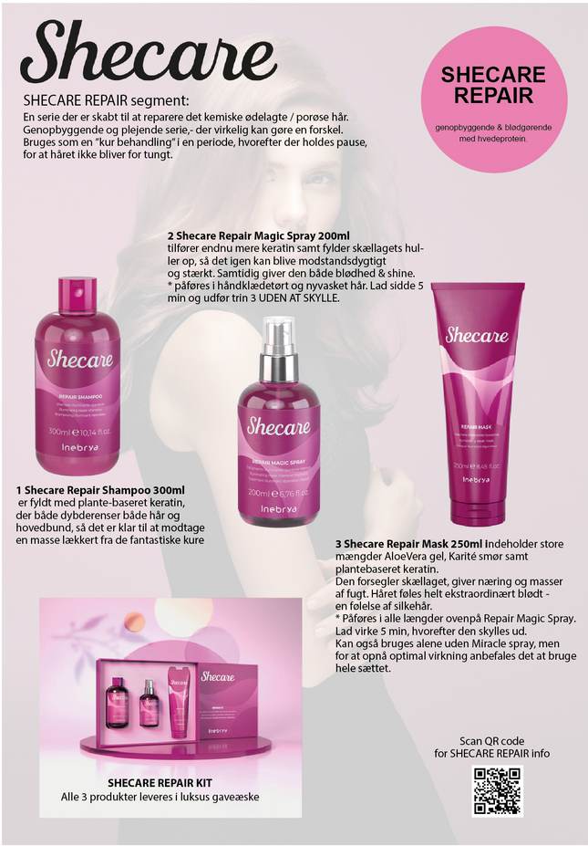 IceCream Shecare Repair Mask 250ml (1+1 gratis)