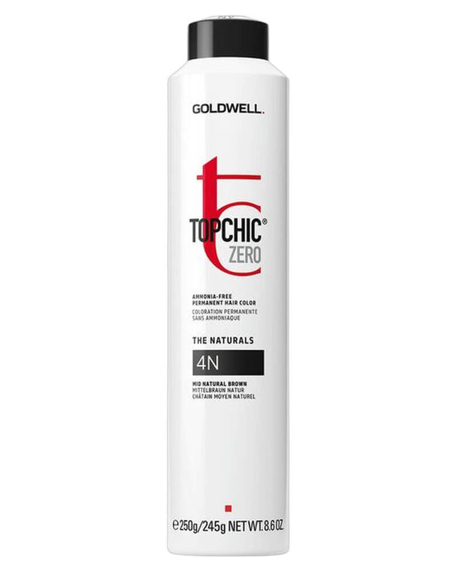 Topchic ZERO 4N dåse 250ml hvid dåse