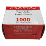 Spidspapir Efalock Emotion rød 1000stk